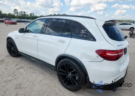 2019 Mercedes-Benz Glc 63 4Matic Amg из США, поврежденный, VIN WDC0G8JB3KF497646